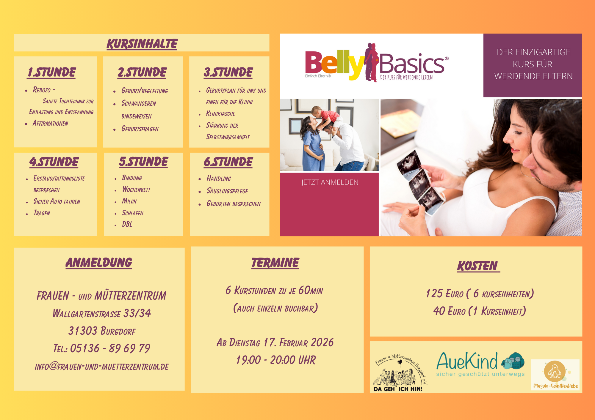 Belly Basics Flyer